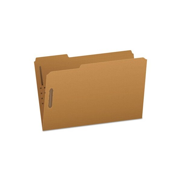 Tops Business Forms Pendaflex, KRAFT FOLDERS WITH TWO FASTENERS, 1/3-CUT TABS, LEGAL SIZE, KRAFT, 50PK FK312 - main